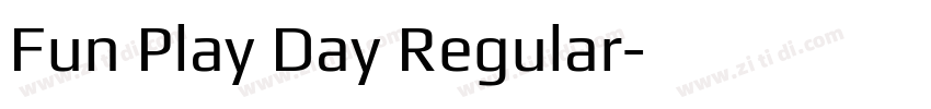 Fun Play Day Regular字体转换